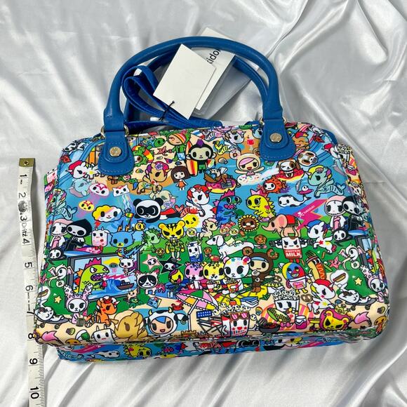 Tokidoki Summer Splash Beach Structured Handbag Bag Purse Stellina Sandy Kaiju - Picture 3 of 16